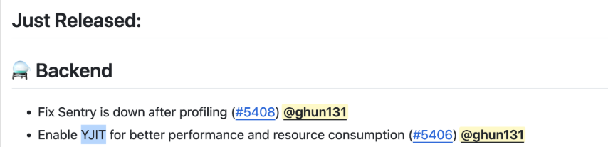 Use YJIT